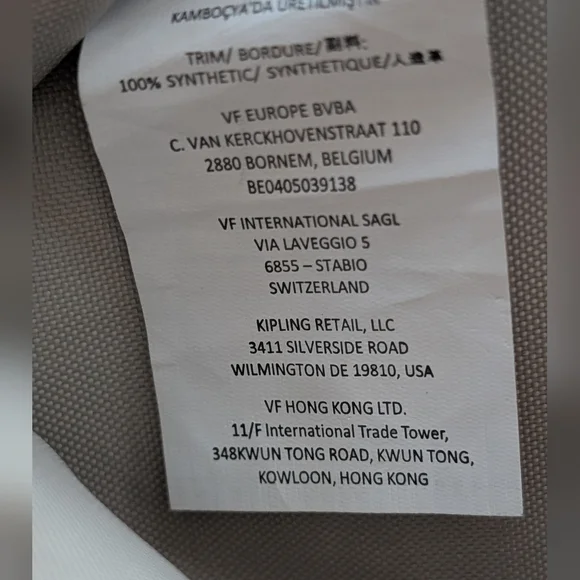 Kipling Metallic Backpack - Picture 11 of 12